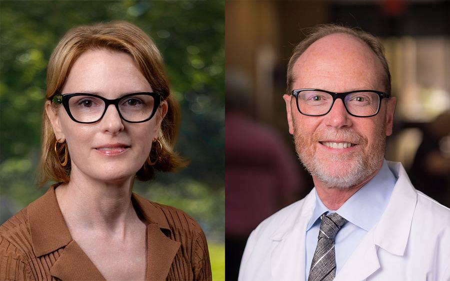 Fellowship program director Kathryn Bollin, MD, and division head James Mason, MD