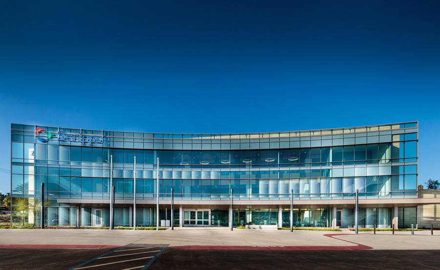 The exterior of Scripps MD Anderson Medical Center Jefferson, which is inside Scripps Medical Center.