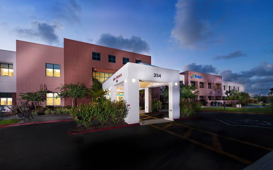 Scripps Memorial Hospital Encinitas building in San Diego