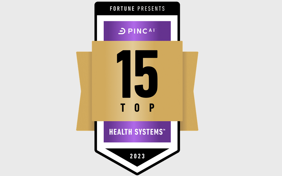 Fortune presents PINC AI 15 top health systems 2023